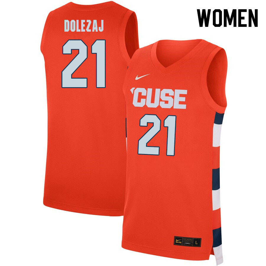 2020 Women #21 Marek Dolezaj Syracuse Orange College Basketball Jerseys Sale-Orange